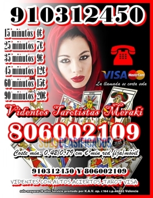 TAROT BARATO 4€ 15min/ 12€ 45 min videntes... 