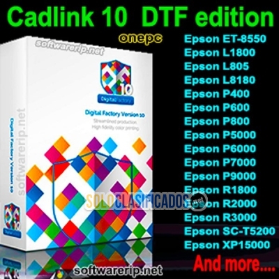 software rip Cadlink Digital Factory v10 Direct To Film Edition E... 