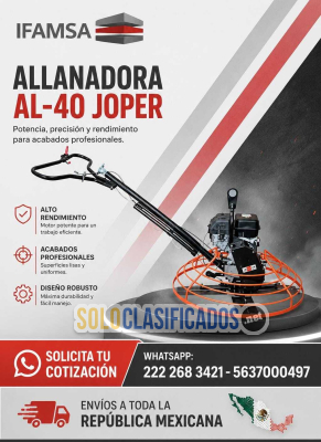 ALLANADORA AL40 JOPER EN IFAMSA...