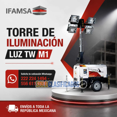 TORRE DE ILUMINACION LUX TOWER M1...