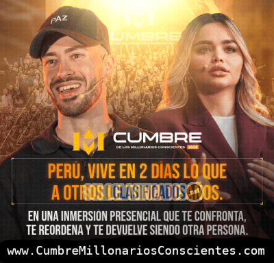 Solo Clasificados - Cumbre Millonarios Conscientes Peru 2026 Lima 2x1 - imagen: 1