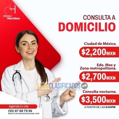 ¿Necesitas atención médica para heridas pero no puedes salir de c... 