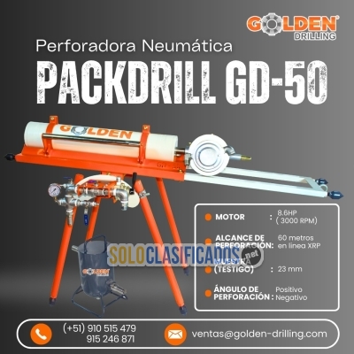 EQUIPO PERFORADOR DIAMANTINA  PACKDRILL GD50... 