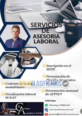SERVICIO DE ASESORÍA LABORAL...