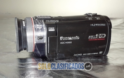 Solo Clasificados - Cámara Panasonic Full HD modelo HDCHS900 - imagen: 5