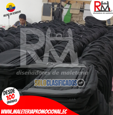 Fabrica de Mochilas y Maletas deportivas personalizadas al por ma... 