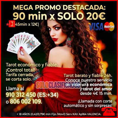 Videntes Tarot económico /tarot barato/ tarot fiableTarot del amo...