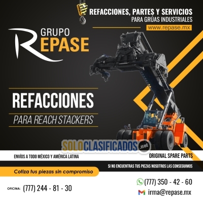 REFACCIONES PARA REACH STACKERS REFACCIONES REPASE MX... 