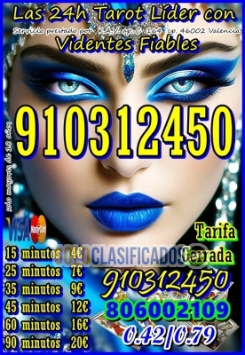 VIDENTE TAROTISTA VIDENCIA 910312450  TAROT 24h fiable y certero ... 