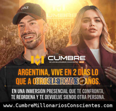 Solo Clasificados - Venite a la Cumbre Millonarios Conscientes 2026 Argentina - imagen: 1