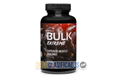 Bulk Extreme es garantía de que lograrás tus objetivos en tu figu... 