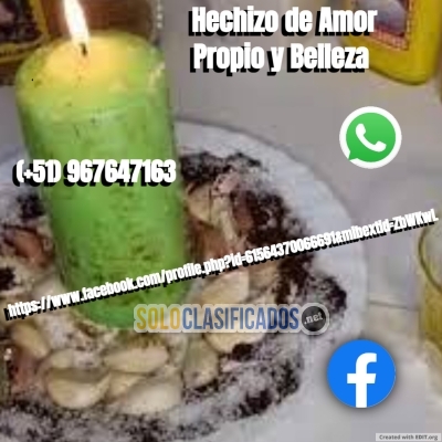 HECHIZO DE AMOR PROPIO Y BELLEZA - CONTACTAME VIA WHATSAPP... 