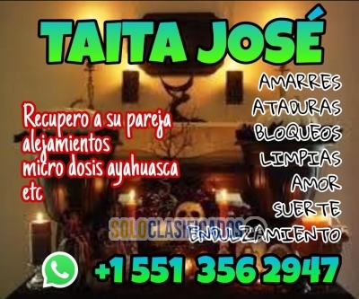 TAITA JOSE CON MIS ANCESTROS TE AYUDARE SOLO HABLAME... 