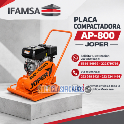 AP800 JOPER PLACA COMPACTADORA...