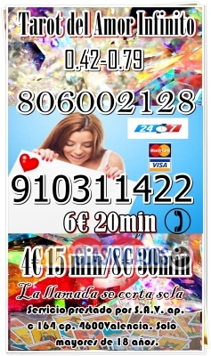 ESPECIALISTAS EN TAROT DEL AMOR  VIDENTES 910311422 806002128  LL... 