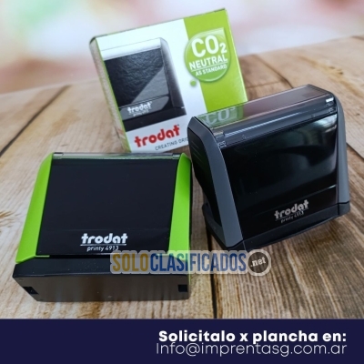 Solo Clasificados - Sellos personalizados con diseño trodat - imagen: 4