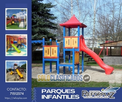 fabricación de Parques Infantiles en Bolivia... 