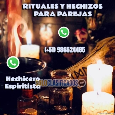 HECHICERO ESPIRITISTA  RITUALES Y HECHIZOS PARA PAREJAS... 