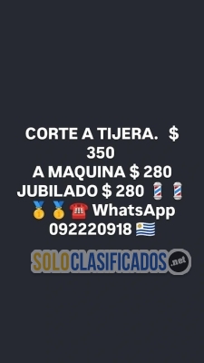 SEBAS BARBERIA DE CABALLEROS  LOS MEJORES  PRECIOS... 