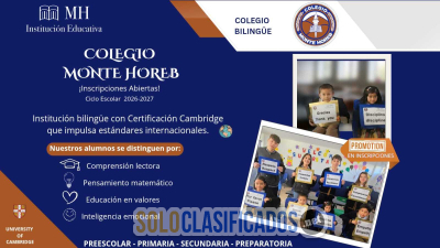 Solo Clasificados - Educación internacional para tus hijos en Querétaro / Colegio Bilingüe con Certificación Cambridge - imagen: 1
