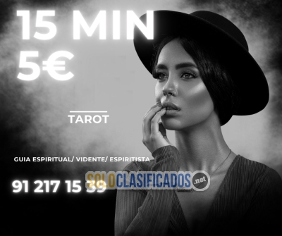 TAROT VISA VIDENCIA REAL ALTOS ACIERTOS 15 MIN 5€... 