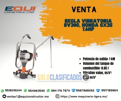 Venta Regla Vibratoria 16 HP en Tlaxcala... 