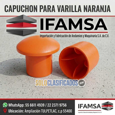 CAPUCHON PARA VARILLA NARANJA PARA CIMRA 02...
