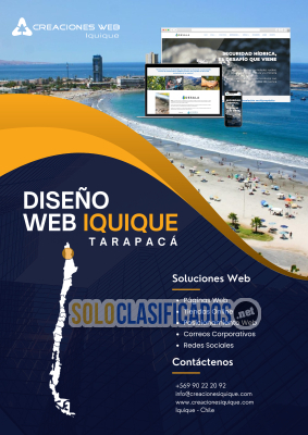 Solo Clasificados - Diseño de Páginas Web / Posicionamiento en google y redes sociales Iquique - imagen: 1