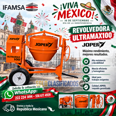 REVOLVEDORA ULTRAMAX100 JOPER IFAMSA...