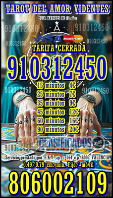 Lectura de Tarot con Vidente Experta 15 minutos 4 euros 806 CLARI... 