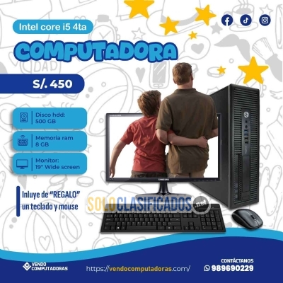 Solo Clasificados - ¡Papá se lo merece! Llévate esta PC HOY - imagen: 4