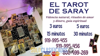 ¿Quieres cambiar tu vida amorosa? Llame al tarot de Saray, conoce... 