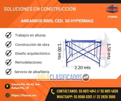 VENTA Y RENTA DE ANDAMIO BARANDAL VENTAS DE IFAMSA... 