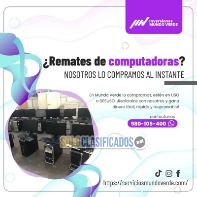 Reciclaje electrónico con impacto positivo...