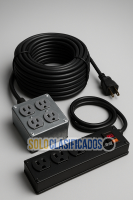 Solo Clasificados - ALQUILER DE EXTENSIONES Y MULTITOMAS PROFESIONALES EVENTOS - imagen: 2