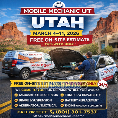 Solo Clasificados - Mobile Mechanic Utah Week — FREE OnSite Estimate - imagen: 1