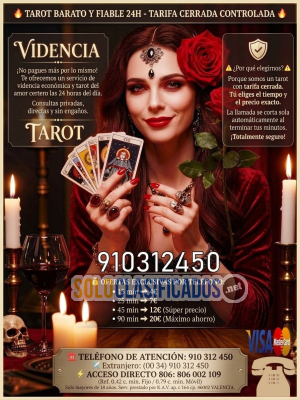 Videntes Tarot económico /tarot barato/ tarot fiableTarot del amo...
