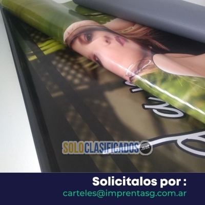 Solo Clasificados - Impresion Banner Vertical Para Publicidad - imagen: 1
