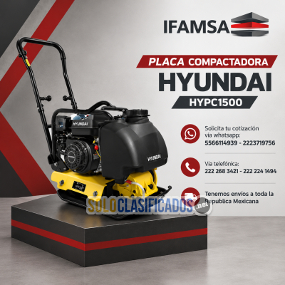 PLACA COMPACTADORA HYUNDAI HYPC1500...