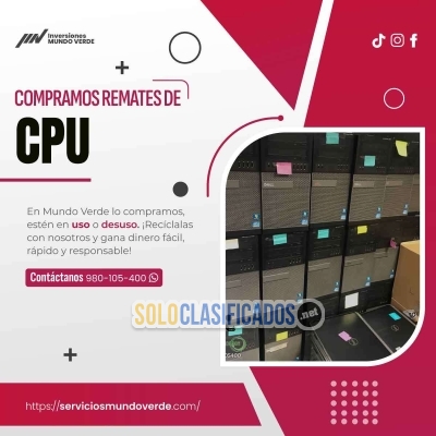 Solo Clasificados - Recicla tus Equipos Electrónicos y Cuida el Planeta - imagen: 5