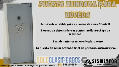 PUERTA BLINDADA PARA BOVEDA... 