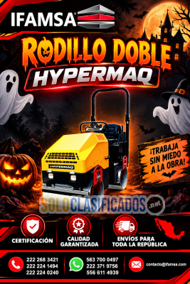 Máxima Compaginación y Potencia: Rodillo Doble HYPERMAQ...