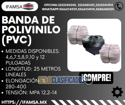 BANDA FLEXIBLE PVC SOMOS FABRICANTES!!!!... 