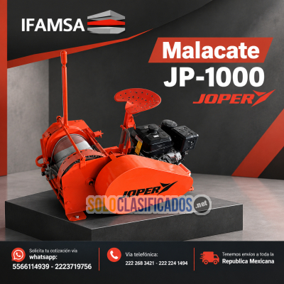 MALACATE JP1000 JOPER EN IFAMSA...