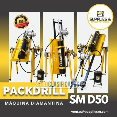 EXPLORACIÓN MINERA PACKDRILL SM D50  MÁQUINA NEUMÁTICA... 