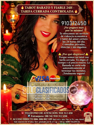 Videntes Tarot económico /tarot barato/ tarot fiableTarot del amo...
