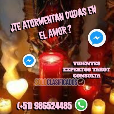 TE ATORMENTAN DUDAS EN EL AMOR ? VIDENTES EXPERTOS TAROT CONSULTA... 