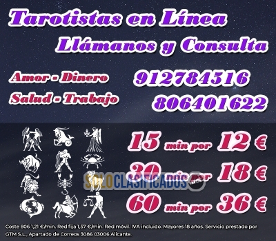 TAROTISTAS EN LINEA LLAMA Y CONSULTA TUS PREGUNTAS l... 