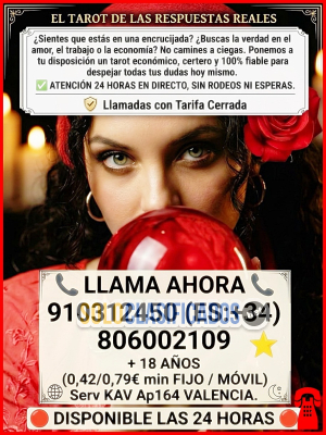 Videntes Tarot económico /tarot barato/ tarot fiableTarot del amo...