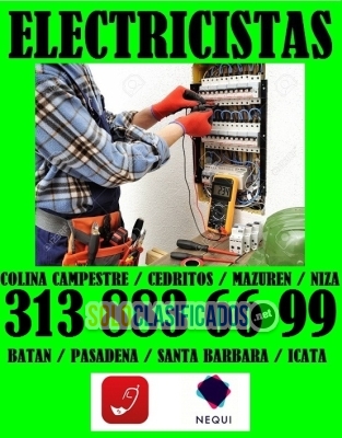 ELECTRICISTAS LAS 24 HORAS 313 883 66 99 COLINA CAMPESTRE... 